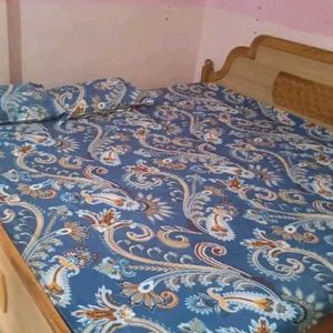 Elastic Fitted Double Bed Sheet