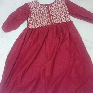 Varanga Maroon Anarkali