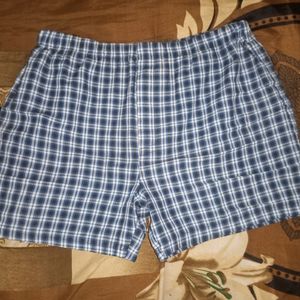 Blue Check Boxers