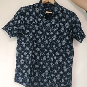 Mens Floral Casual Shirt With Trendy Half Sleeves