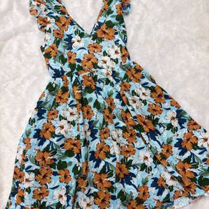 pinterest floral backless dress