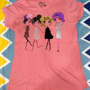 Light Pink Girls T-shirt