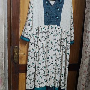 Khadi Cotton Long Kurti