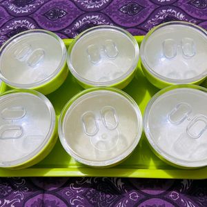 6 Pcs Bowl With Tray (Nashtadan)💕