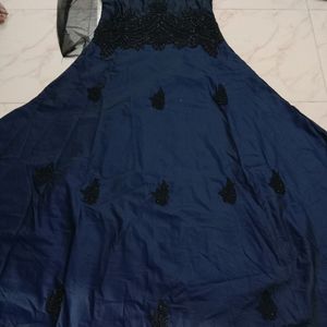 Neavy Blue Gown