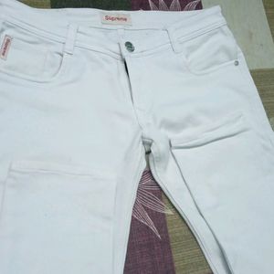 White Jeans For