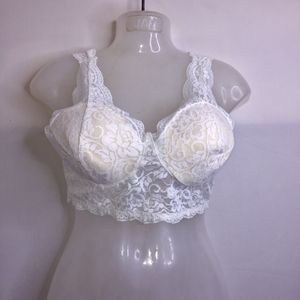 Net White Colour Bra (Girl’s)