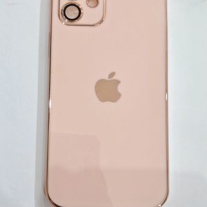 Iphone 11 Peach And Golden Chrome Case Cover