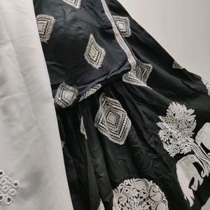 B/W Chaniya Choli Set