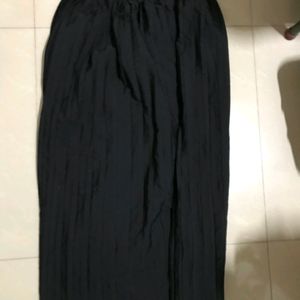 Black Pleated Skirt