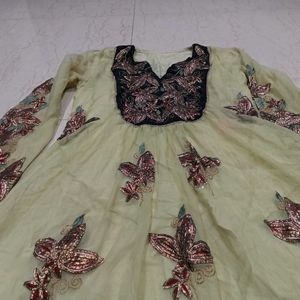 Short Anarkali Kurti