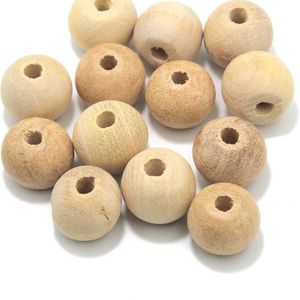 Natural Wooden Beads for Cotton Rope Art & Craft