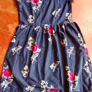 XXL Size Floral Frock