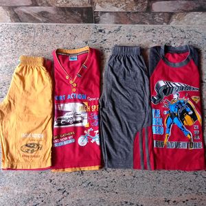 Set of 2Boys T-shirt Lower