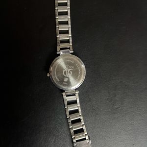 Titan Analog Watch Silver For Women