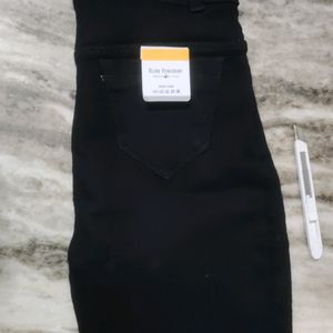 High West Bell Bottam Black Jeans