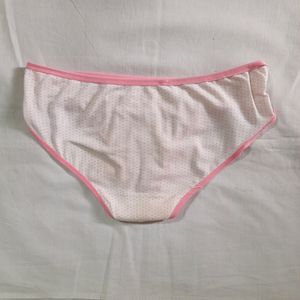 Women's Japanese White Panty Briefs Underwear