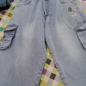 Three Quater Jeans Pant