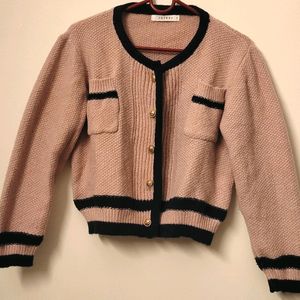 Korean Crop Cardigan