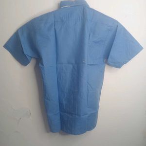 Blue Colour School And Medical Shirt (Men's)