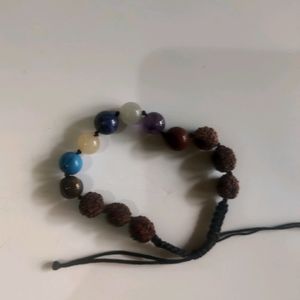 Natural Stones With Rudraksha Bracelet