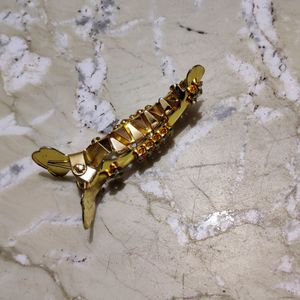 Golden Banana Clip