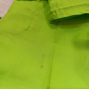 Neon Green Cotton Kurta / Unisex.