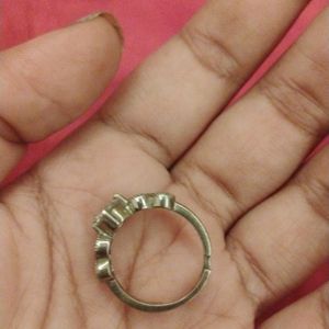 Adjustable Ring,  Fine Silver 9.25