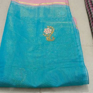 New Two Tone Saree