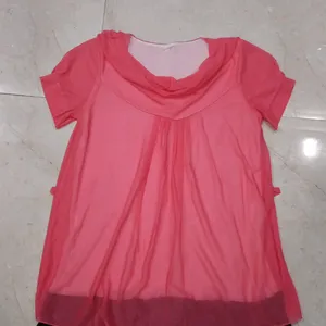 PINK SHORT DRESS (Stretchable)