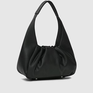 Miraggio Hobo Shoulder Bag Black