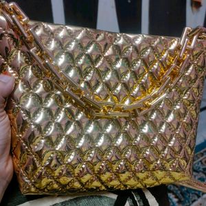 Golden Sling Bag