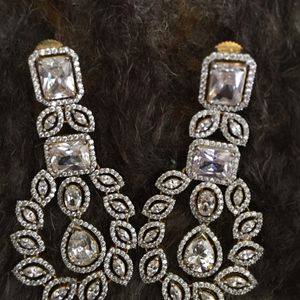 Real Diamond Design Earings