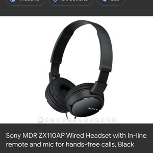 Sony WIRED HEADPHONES NEW