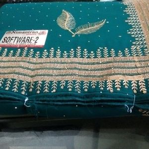 Full Jari Work Saree