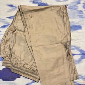 Unused Chanderi Kurtha Set