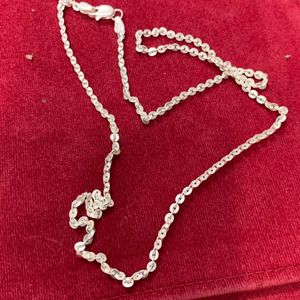 Pure Silver Chain (wt:-9.000g)