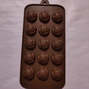 Rose Design Chocolate Mould