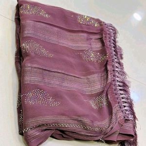 🆕ramzan Special Rainbow Stone Work Saree