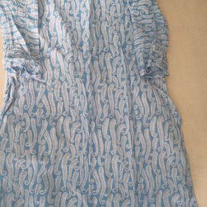 Beautiful Blue Summer Kurti