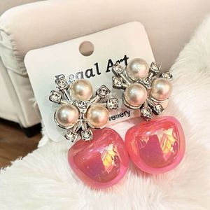 Western Colorful Pearl Earrings