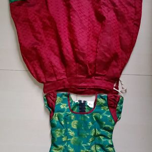 Pattupavada& Blouse