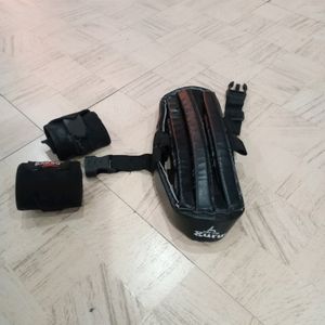 Combo Of Skating Helmet And Wrist Support