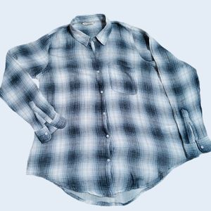 Blue And White Formal Shirt