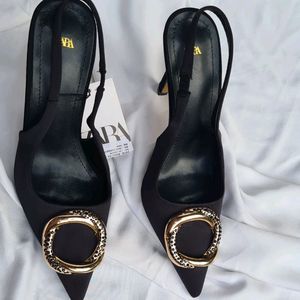 Zara Heels Size 36, With Brand Box