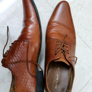 Zara Man-Genuine Leather Ceremony Shoes