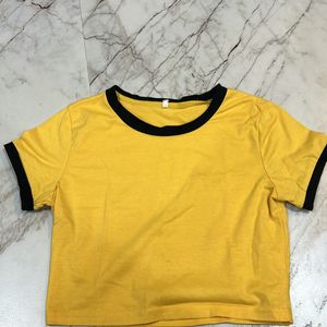 yellow baby Tee