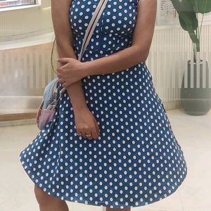 Polka Dot Midi Dress