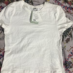 White Basic Tshirt