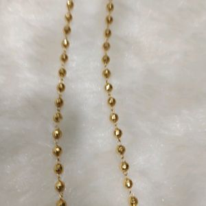 One Gram Gold Plated Chain